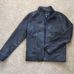 Pre-loved Division E Faux Leather Jacket